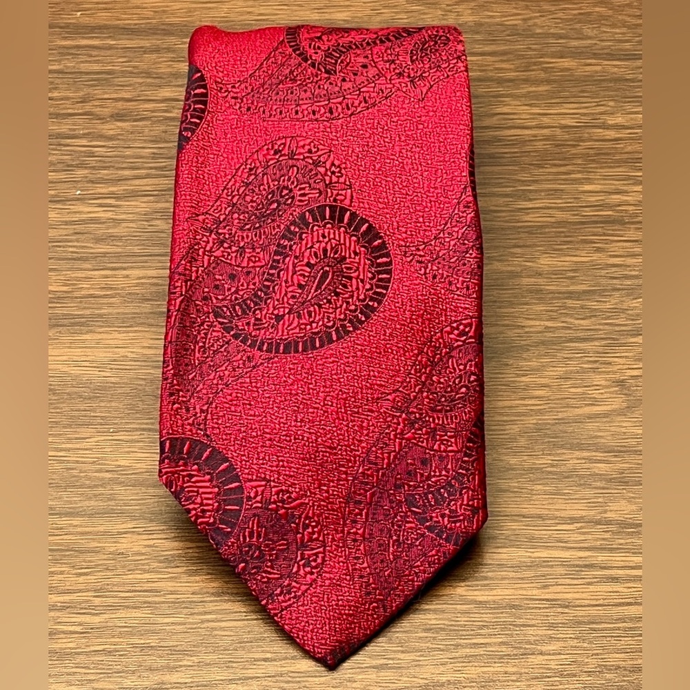 Vintage Hollyvogue Tie - Paisley - Made in California - 1960s